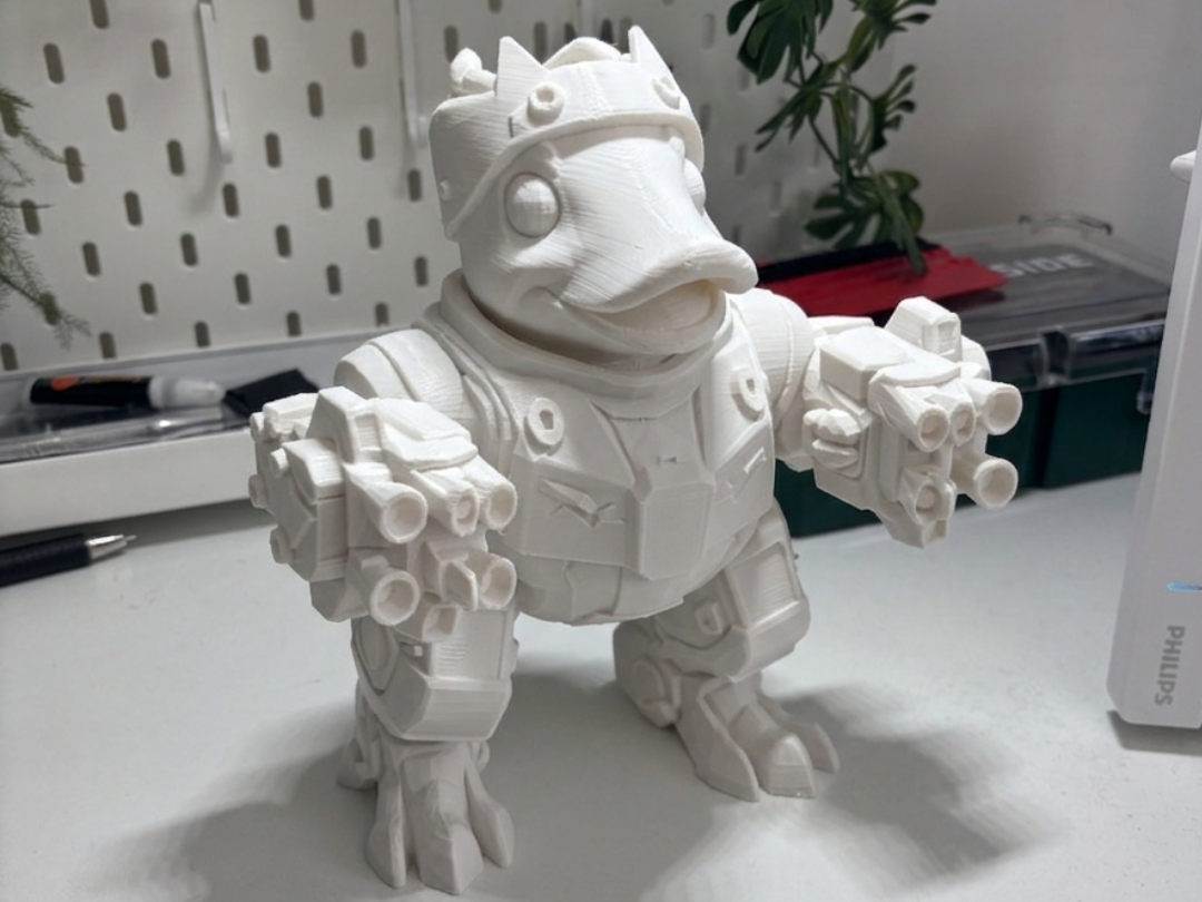 Battle Mecha Duck | Cybernetic Warrior Toy