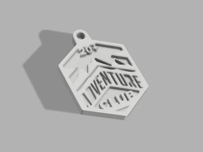 20+ Adventure club badge - Keychain