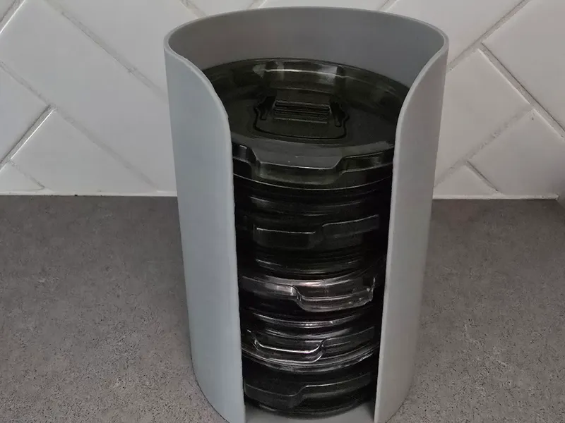 Stacking Tumbler Lid Holder (Parametric)