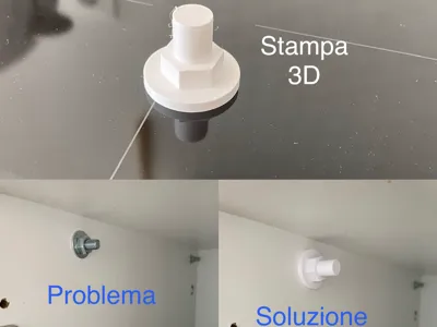 screw, nut, and washer cover