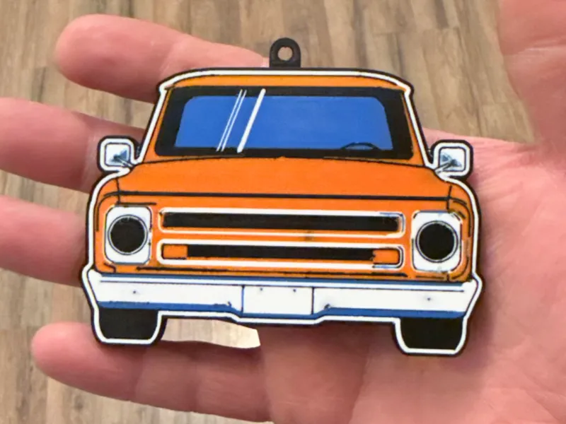 1967 Chevy C10 Key Chain