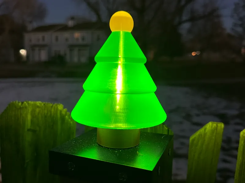 4x4 Fence Post Light Mount