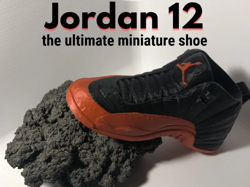 jordan 12 mini sneaker