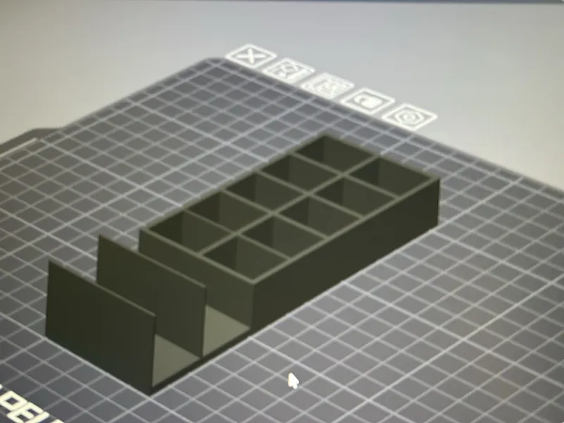 Organizer with paper organizer