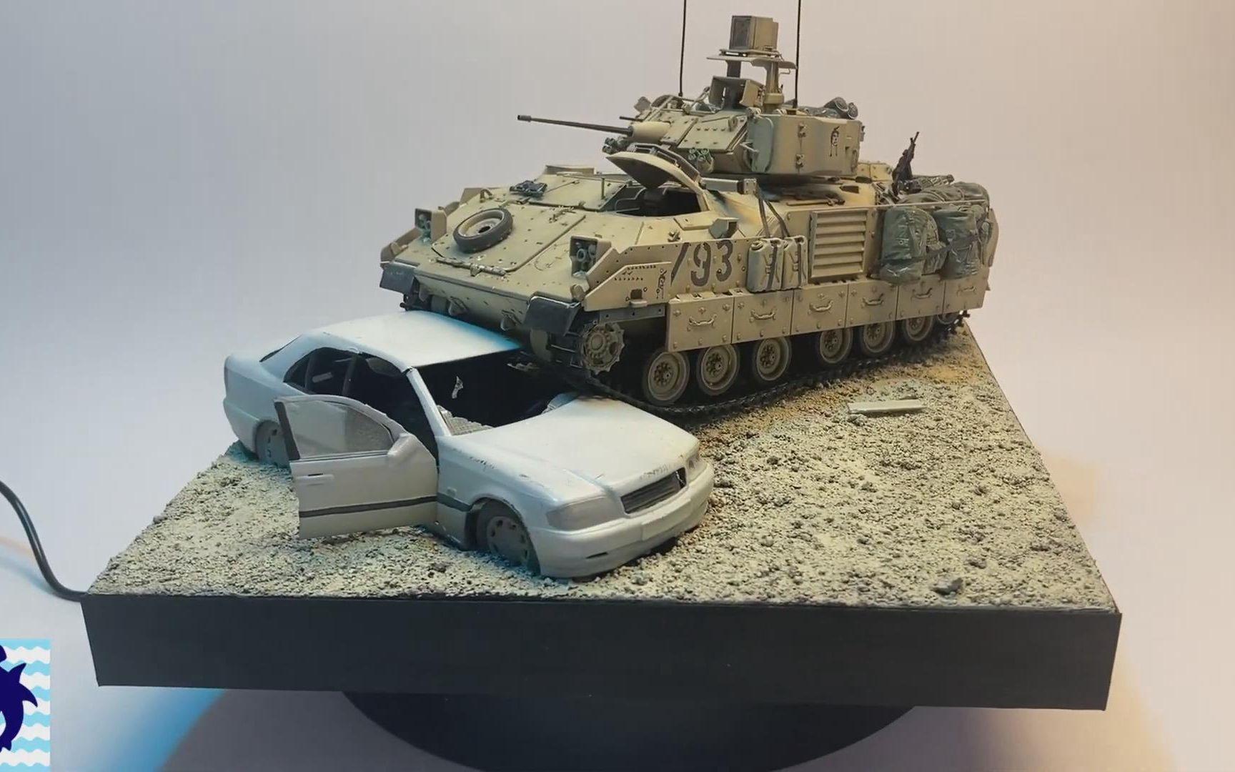 Miniatura 3 do modelo 3D M2A2 布莱德利（Bradley）步兵战车