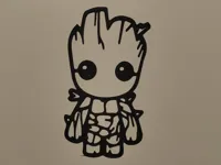 Déco murale Baby Groot — photo 2