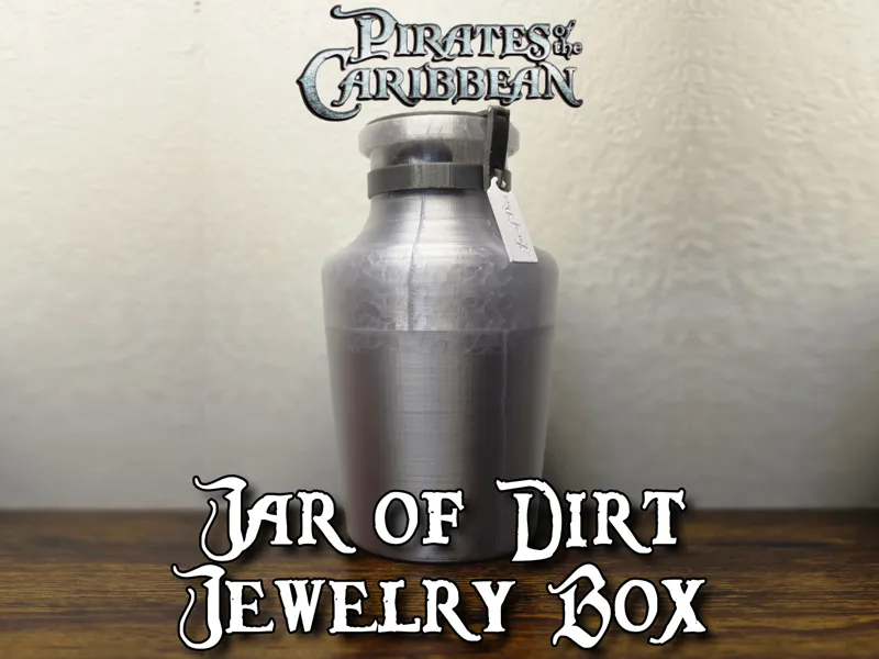 Jar of Dirt Jewelry Box - Pirates of the Caribbean
