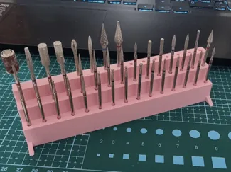 45 Slot Nail Drill Bit Holder