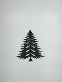 Décoration murale sapin — photo 3