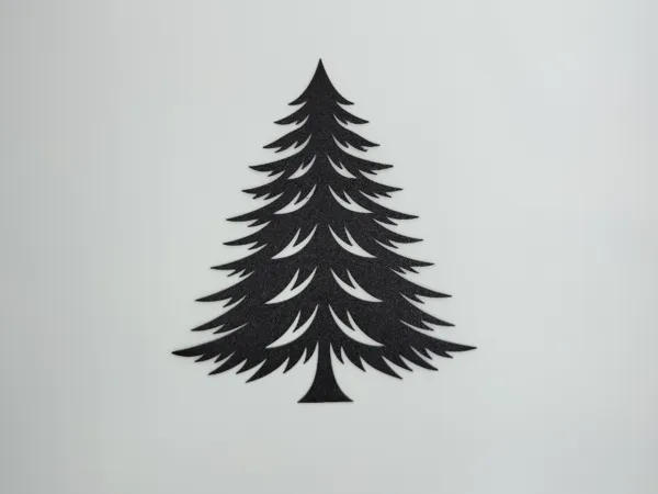 Décoration murale sapin