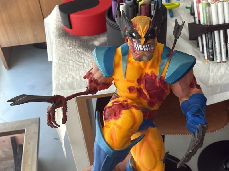 Wolverine Damaged