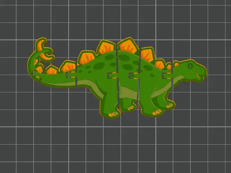 Flexi Stegosaurus 