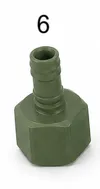 1/2 inch Female Hydraulic Fitting for 6mm Tube