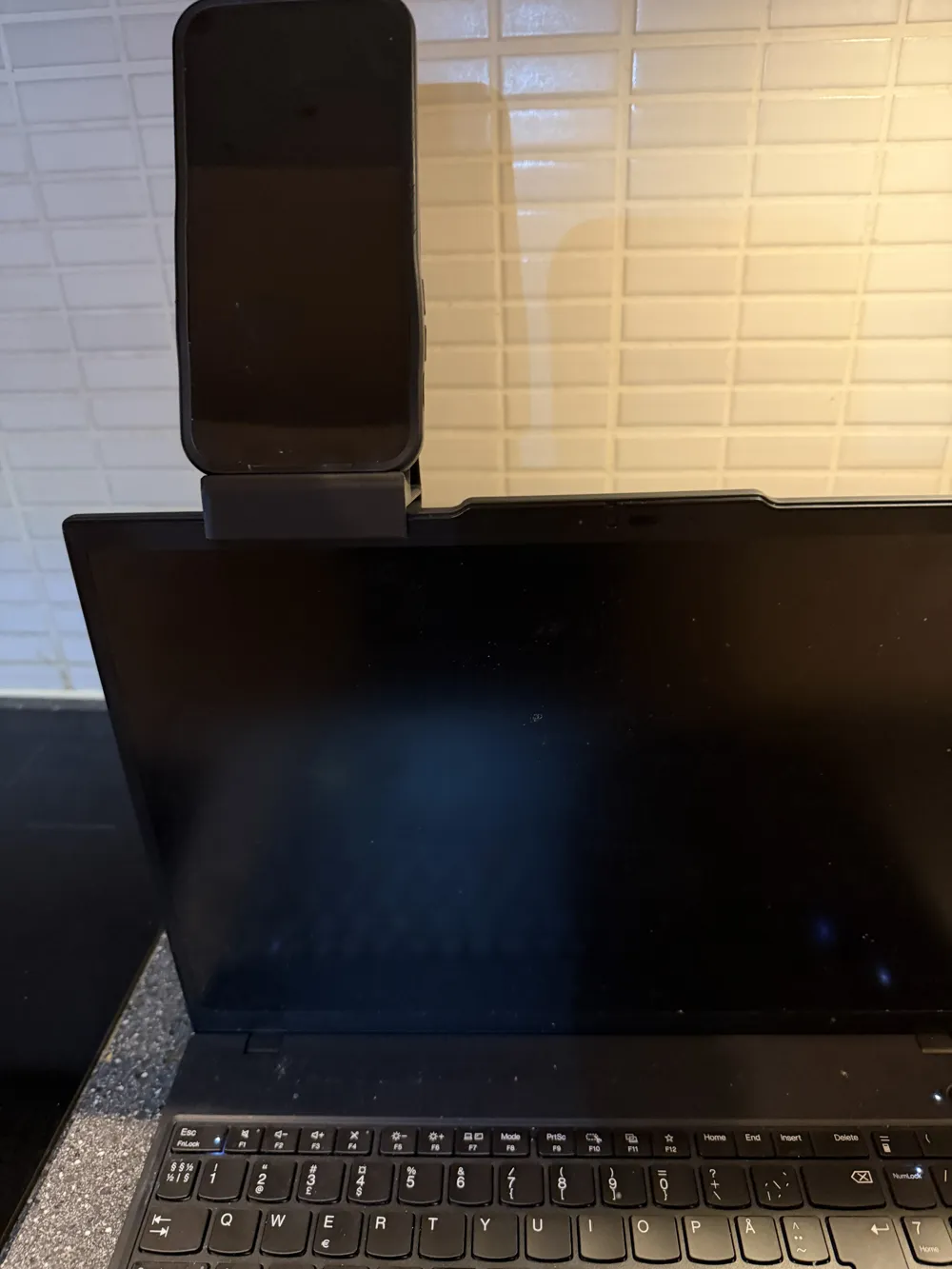 Computer Screen Legs Phone Holder for top of Your Monitor Laptop or TV - Free 3D Print Model ...