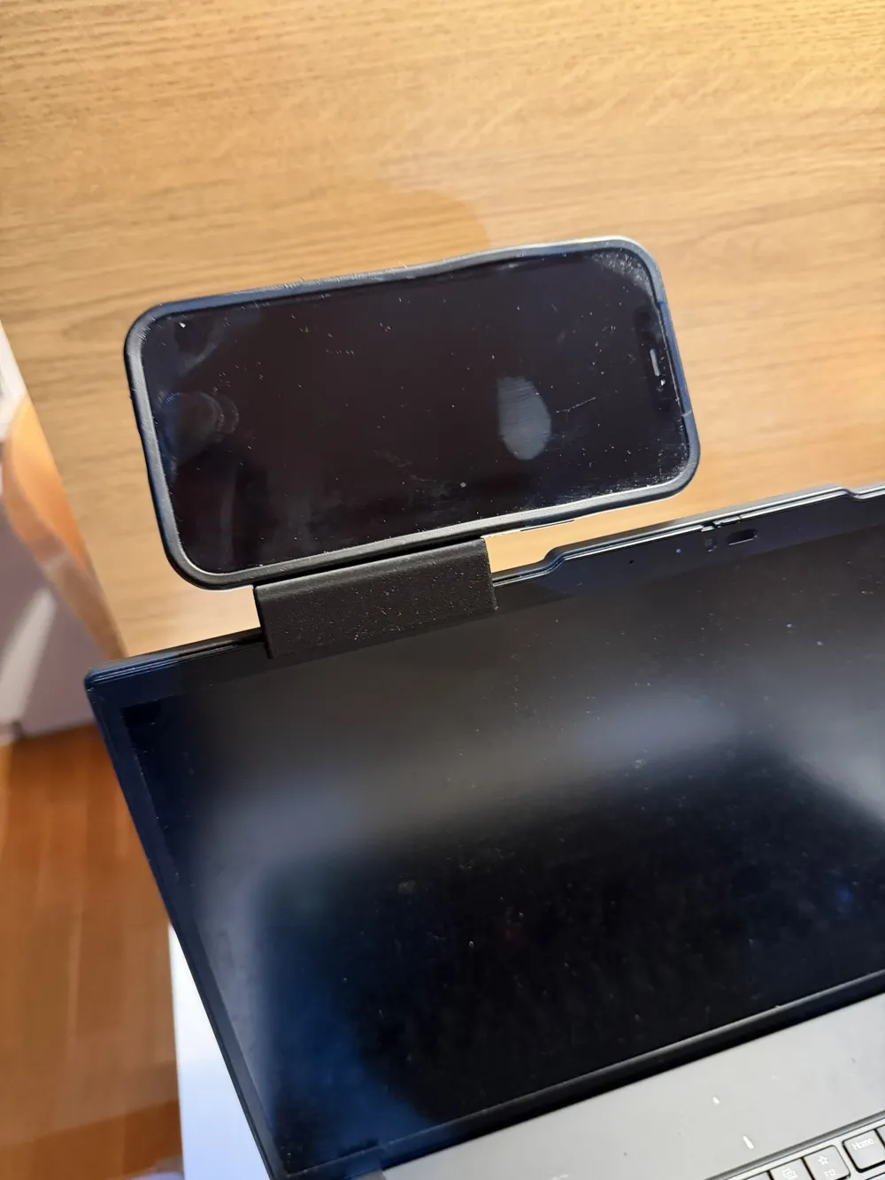 Computer Screen Legs Phone Holder for top of Your Monitor Laptop or TV - Free 3D Print Model ...