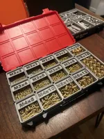 Labeled M3-M5 Customizable Bins - 3U size