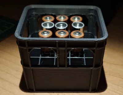 Beer Crate battery holder AAA
