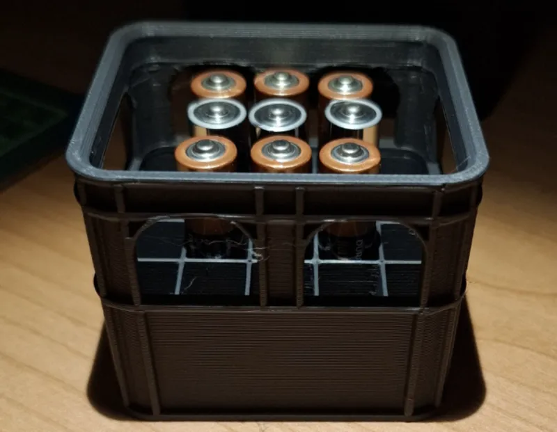 Beer Crate battery holder AAA