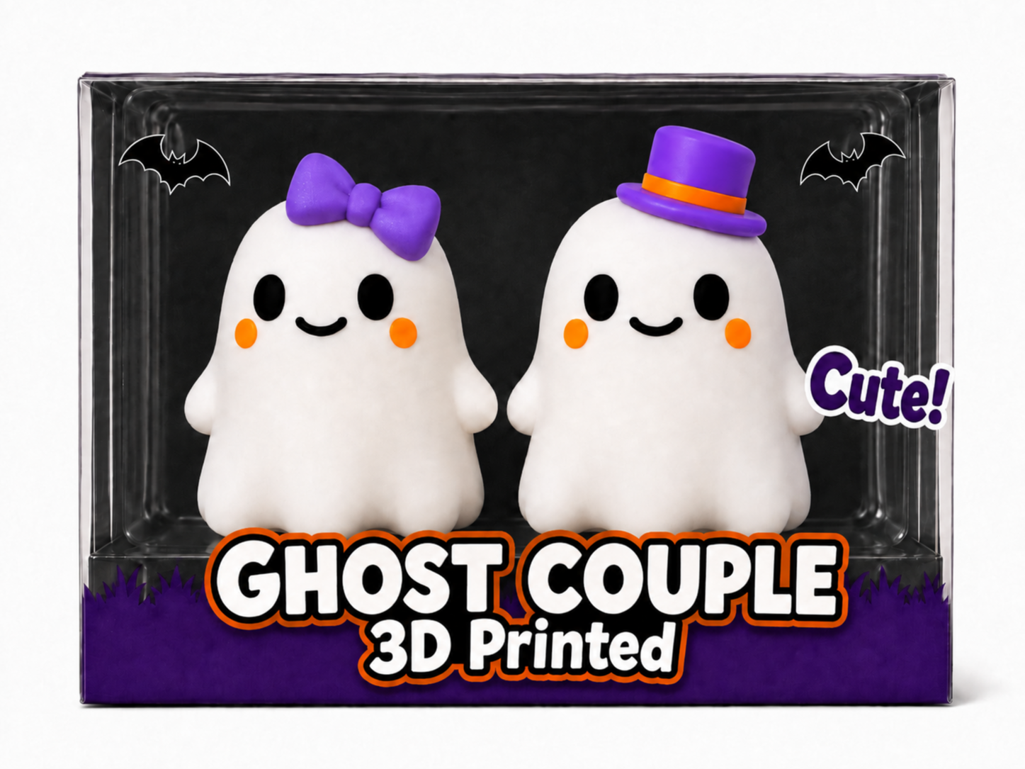 Cute Ghost Couple - 1
