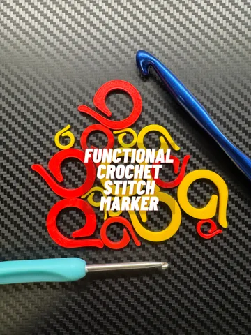 Tapa o cubierta: Functional crochet Stitch Marker — vista de referencia 2