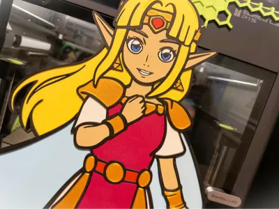 Zelda (NO AMS) Wall Art