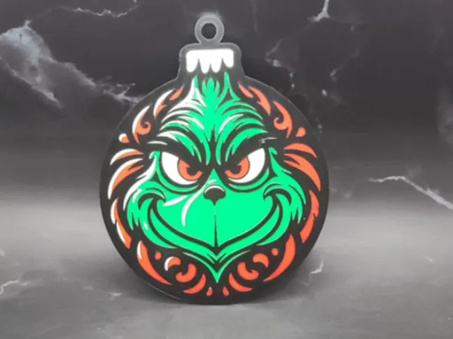 Ornement Grinch de Noël