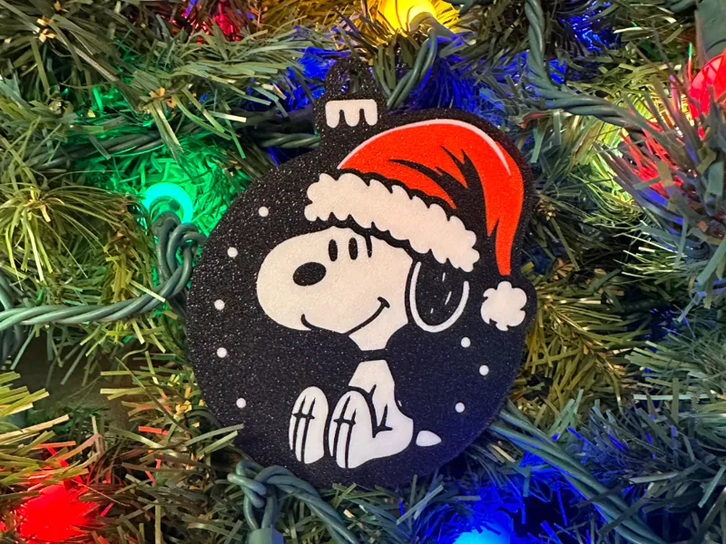 Snoopy Christmas Ornament
