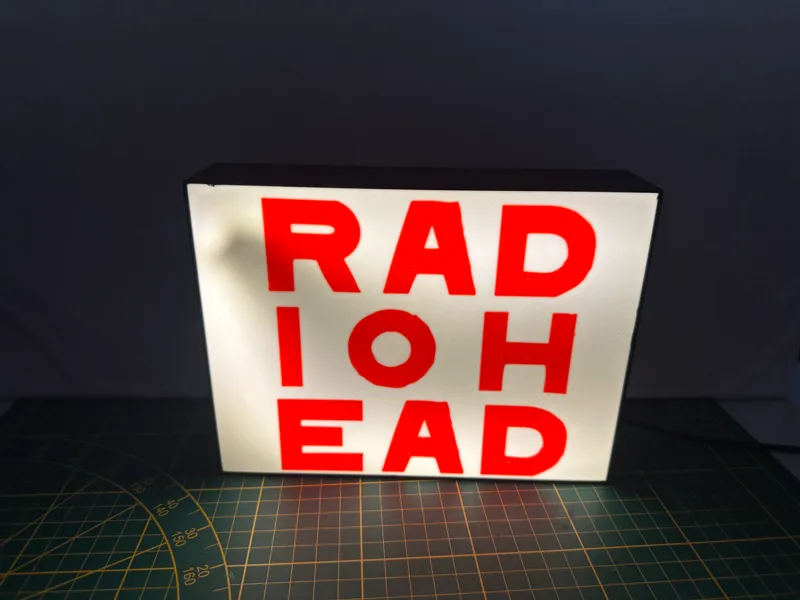 Radiohead Lightbox 
