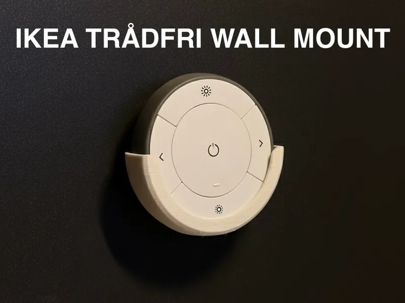 IKEA TRÅDFRI Remote Wall Mount - Minimalist Cradle
