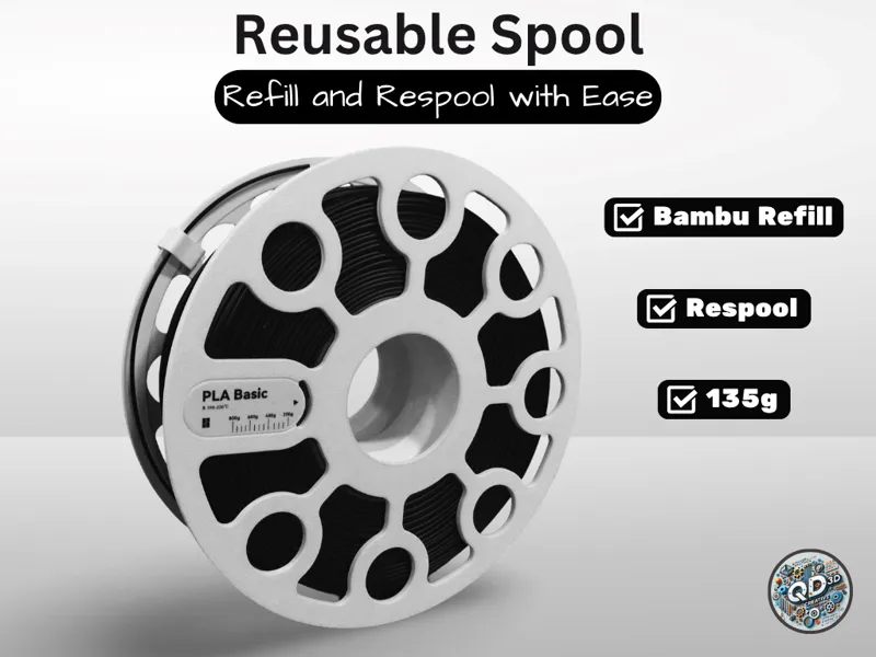 Reusable Spool – Refill and Respool with Ease