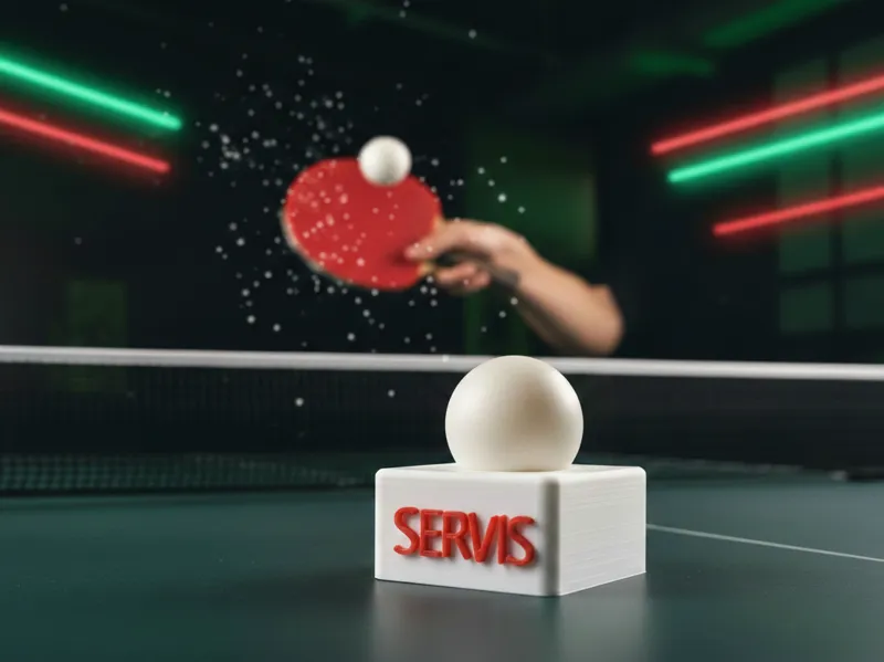 Table Tennis Service Ball Stand