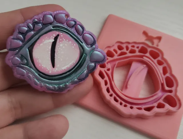 Dragon Eye Polymer Clay Earring Cutter
