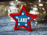 Land - 0.2mm Layer, 2 Walls, 15% Infill