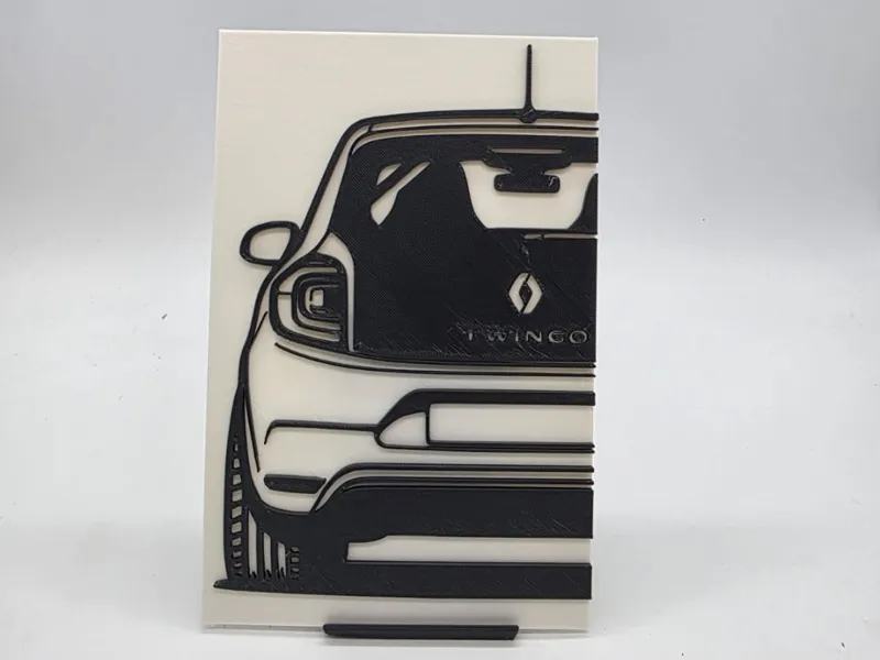 2D Wall Art Renault Twingo 5
