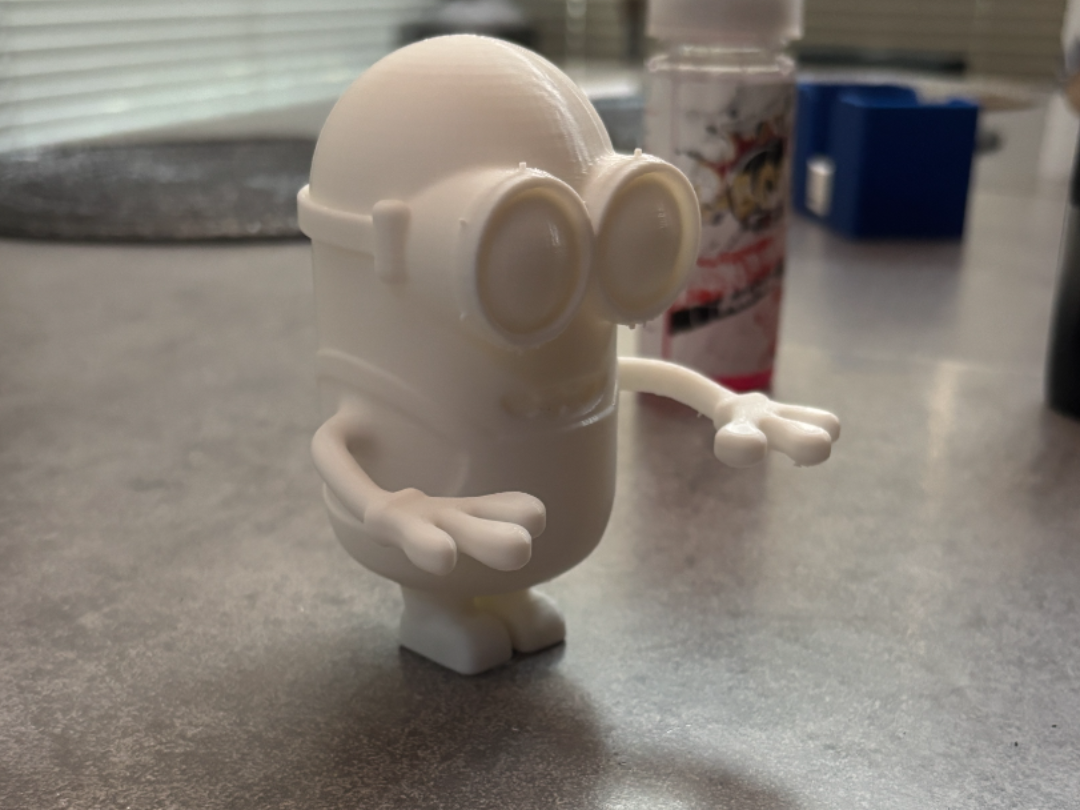 MINION FIGUR – 10 cm (einfarbig, 3D Druck)