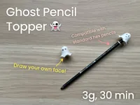 Standard version (with supports), 7.6mm (0.3 in) hex pencil