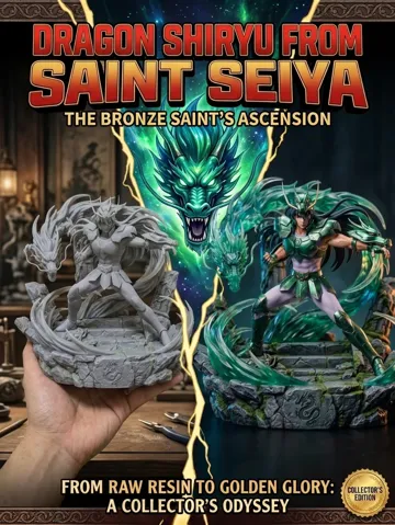 Adorno temático: SHIRYU SAINT SEIYA — vista de referencia 2