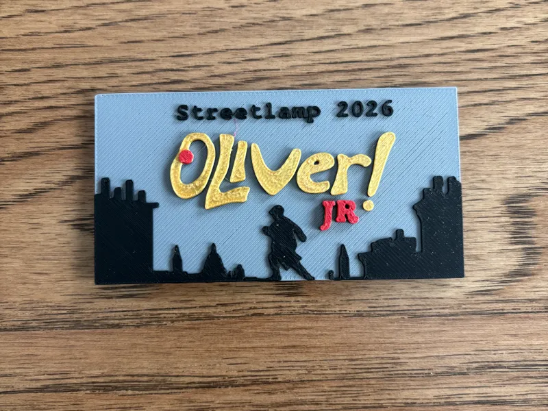 Oliver Jr Magnet
