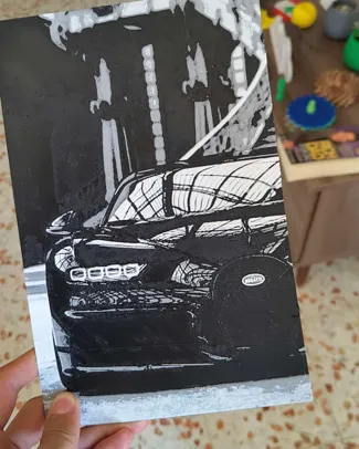 bugatti HueForge