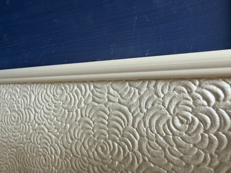 Dollhouse Chair Rail 1:12 Scale