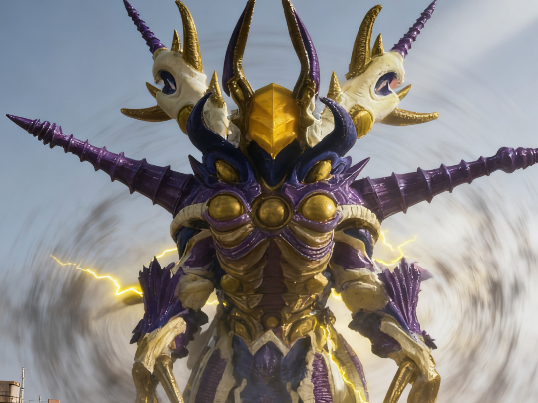 虚空怪兽格利扎 第三阶段   艾克斯奥特曼BOSS