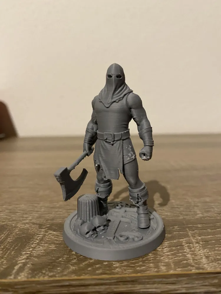 Dungeons&Dragons Executioner - Free 3D Print Model - MakerWorld