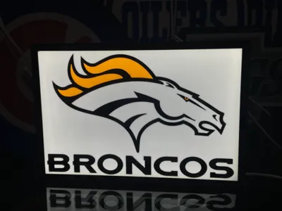 Denver Broncos Lightbox