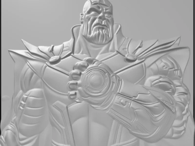 thanos sculpture