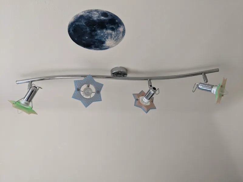 Star Surround for Bar / Strip / Spot light, Normal or glow in the dark