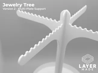 Jewelry Display Tree - v2 (Customizable)