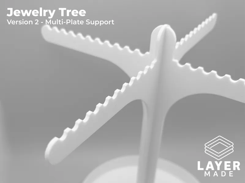 Jewelry Display Tree - v2 (Customizable)