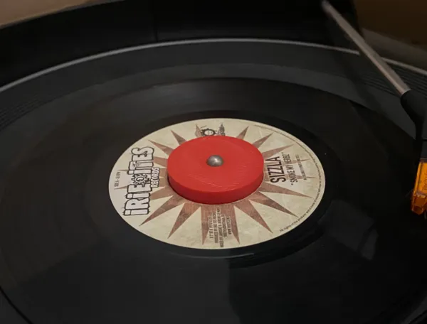 Adaptateur pour vinyles 45 tours, ultra simple
