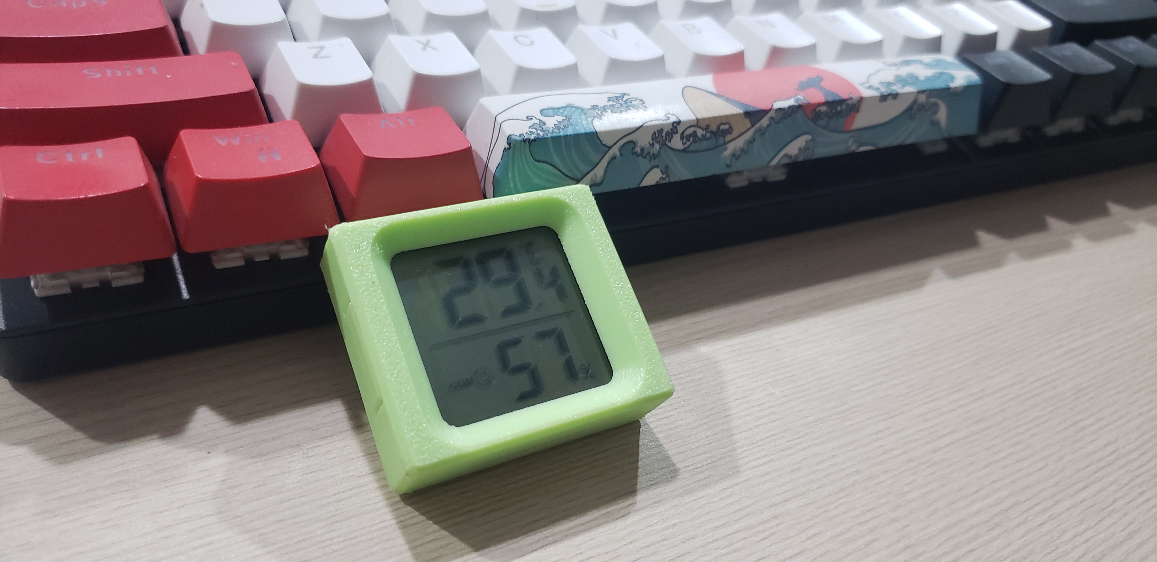 Miniatura 2 do modelo 3D 4L米桶料盘架.耗材架.耗材桶.耗材密封.米桶支架.料盘架-无糖零卡