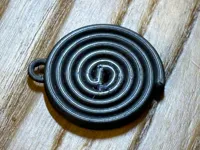 Porte-clés escargot réglisse (façon Haribo) — photo 2